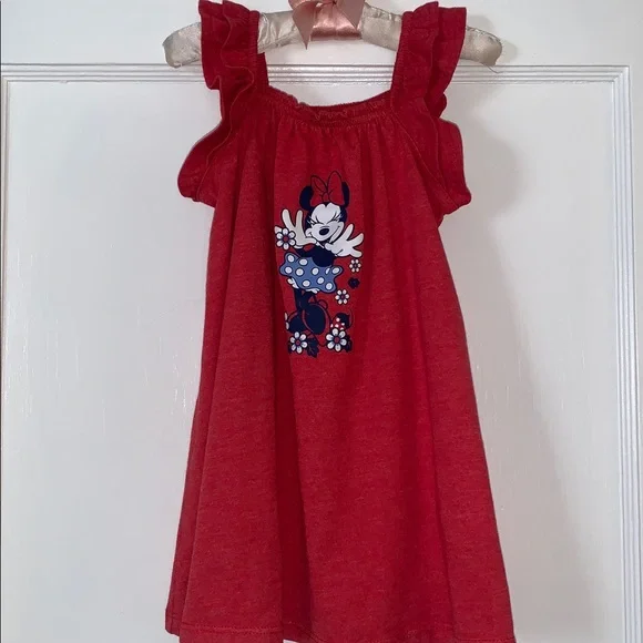 Disney Baby Red Minnie Mouse Dress 24M EUC - Picture 6 of 8